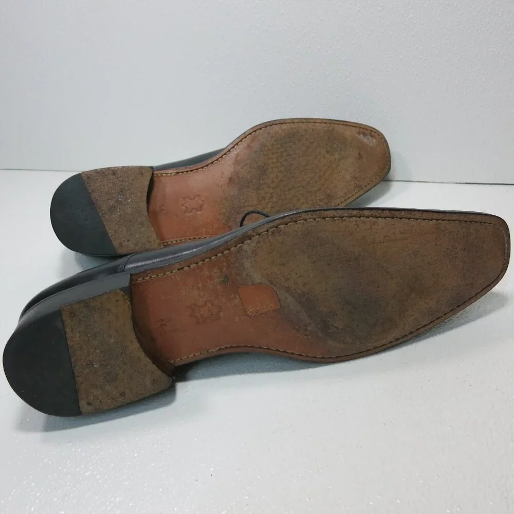Bachrach Genuine Leather Dress Oxfords Derby Men's Footwear Men's Shoes Sz 14